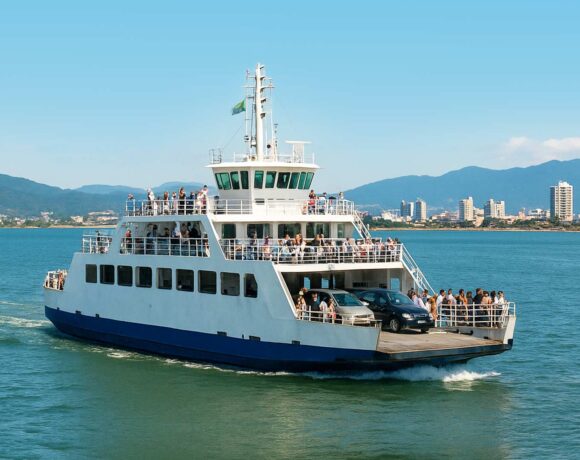 passe livre no Ferry Boat Itajaí Navegantes