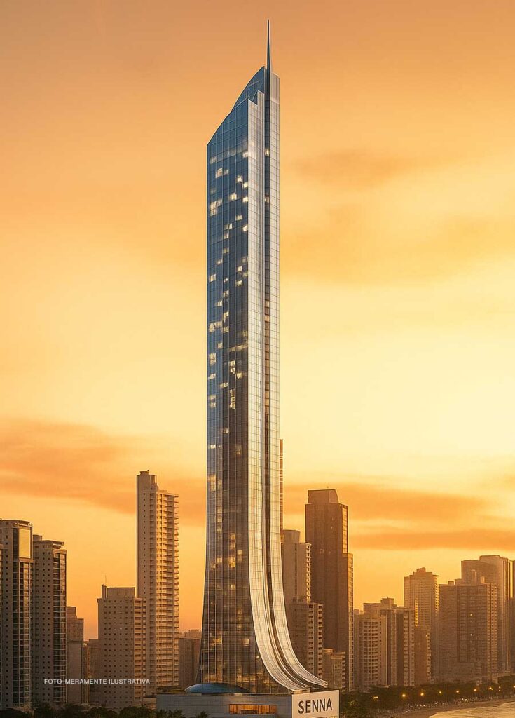 senna tower terá 157 andares