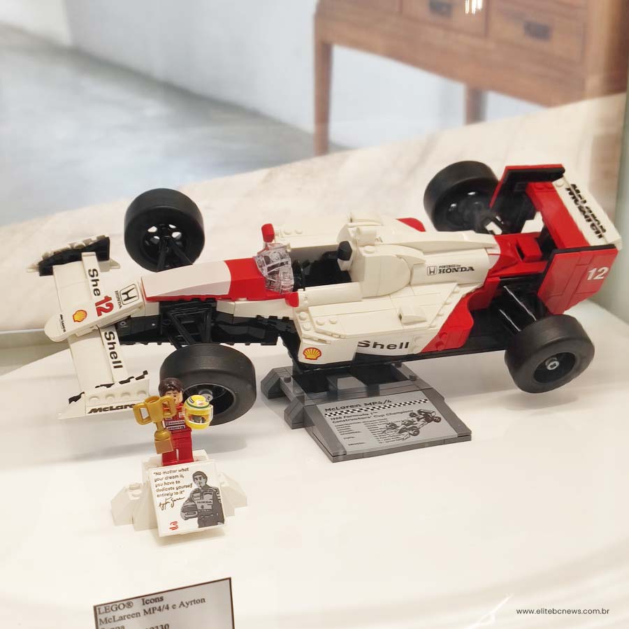 lego carro McLaren Ayrton Senna
