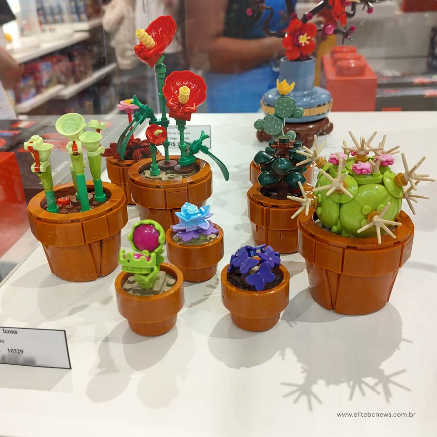 plantas criadas com lego