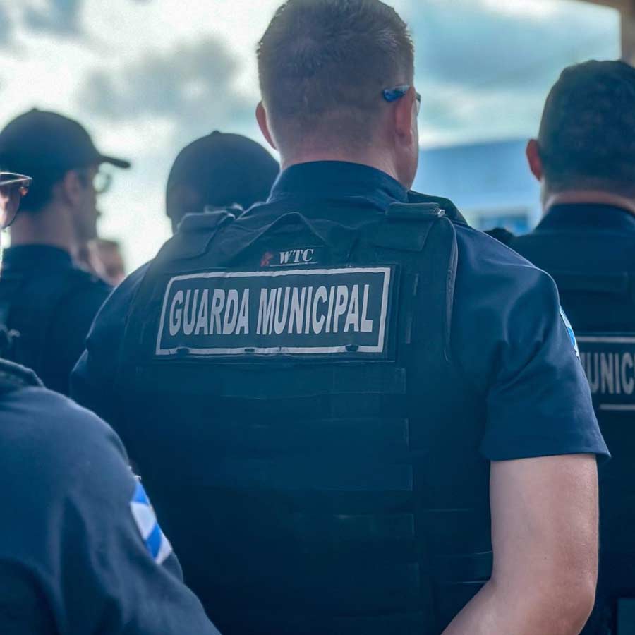 treinamento da guarda municipal de BC