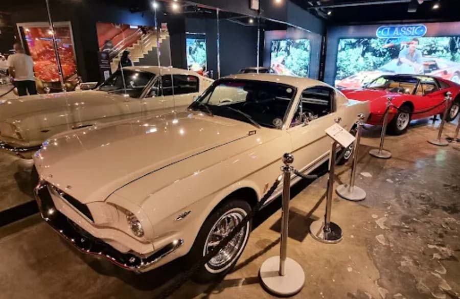ford mustang museu automovel