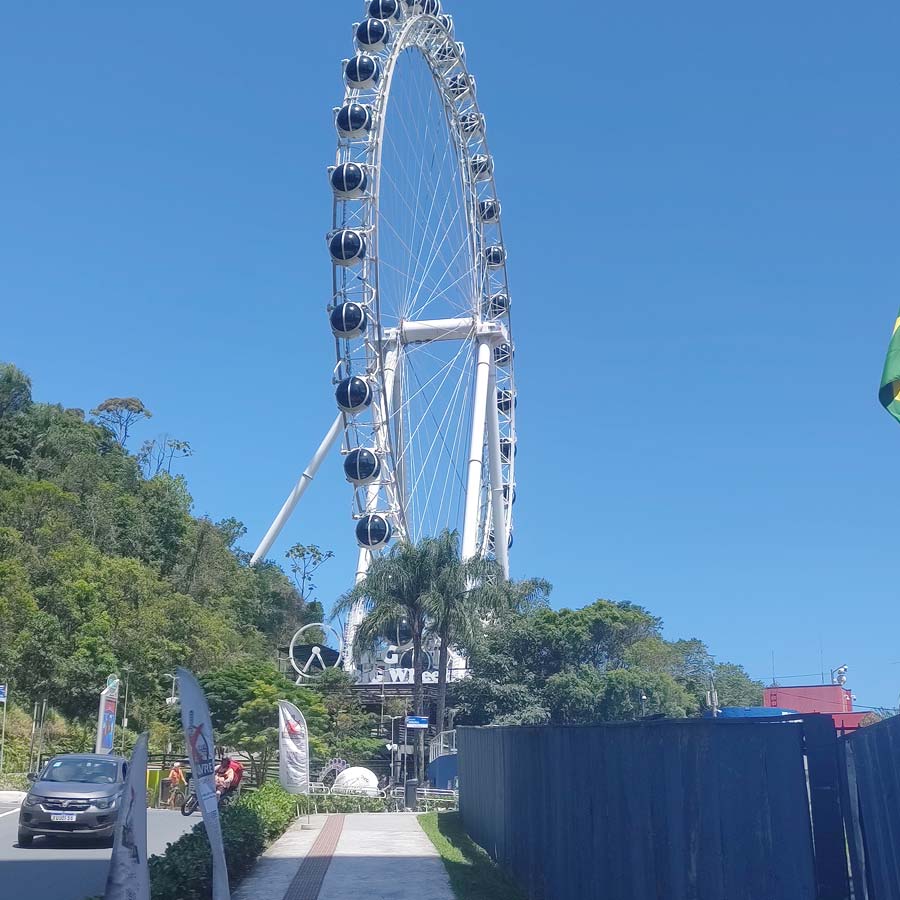 como chegar na Roda gigante em Balneário Camboriú