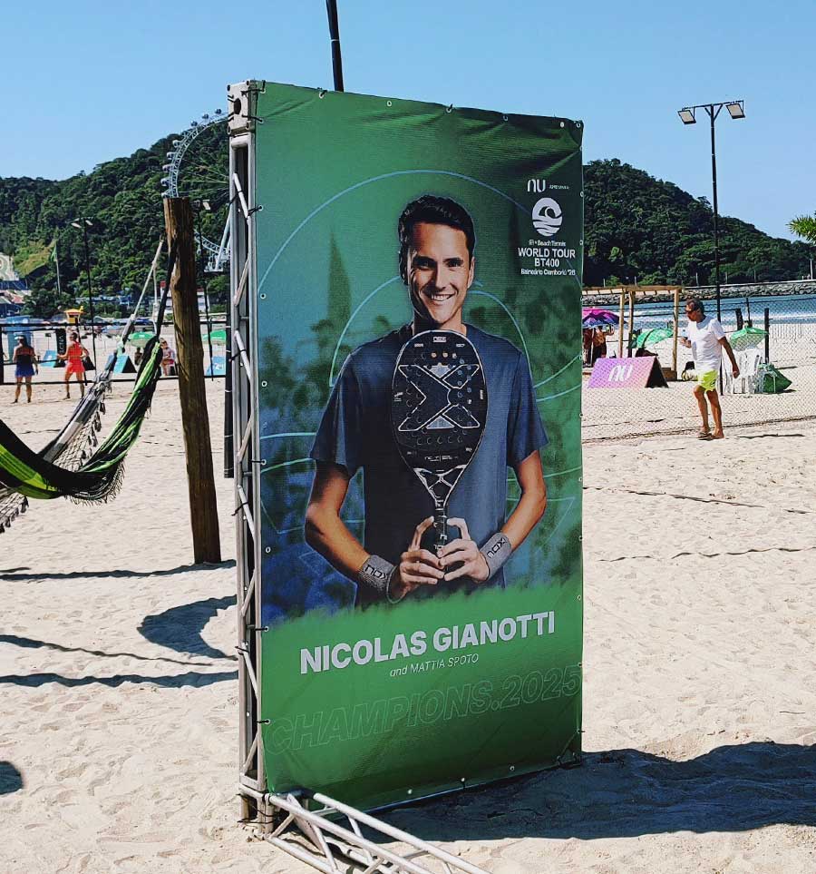 Nicolas Gianotti Campeonato de Beach Tennis 2025