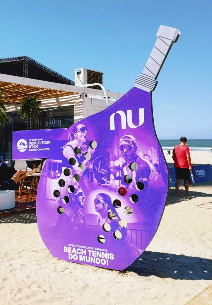 Nubank patrocina beach tennis ITF BT 400