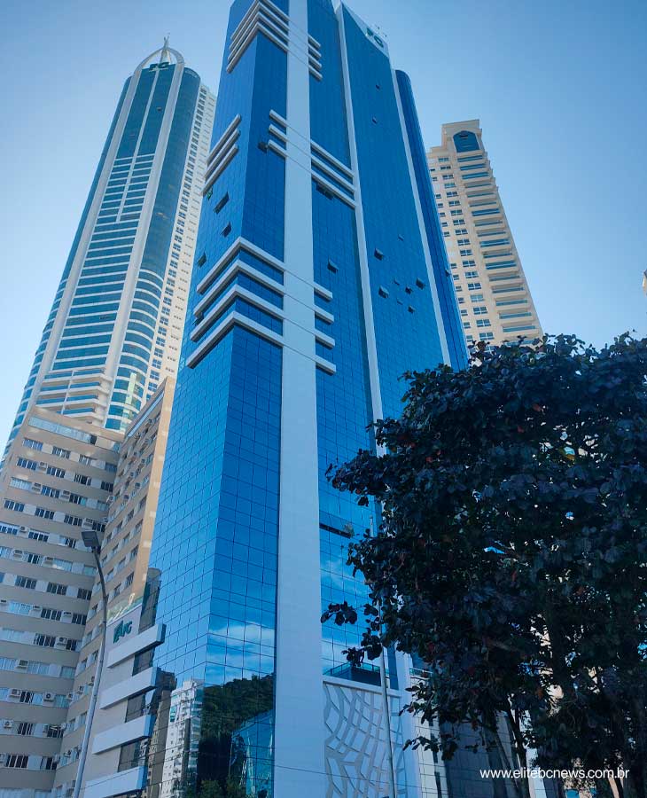Balneário e seus predios considerados a Dubai no Brasil