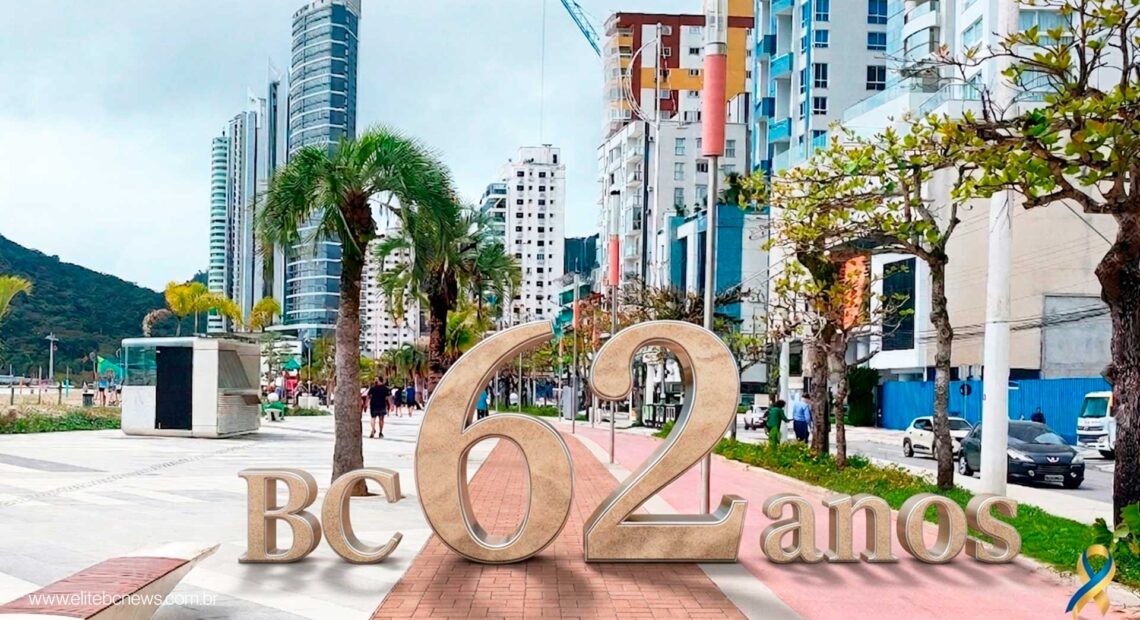 aniversário de 62 anos de balneário camboriú