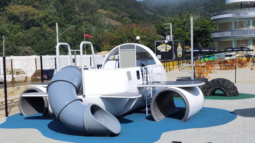 Área de lazer para crianças no Roddertown